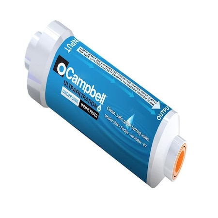 Campbell Fittings Campbell Ultrafiltration+ Under Sink In-Line Water Filter ULTUNDERSINK